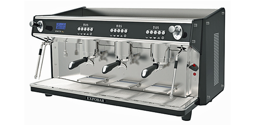 3 group onyx coffee machine